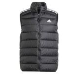 adidas male Adult Essentials 3 çizgili Light Down Vest kuş tüyü mont