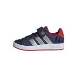 adidas Marvel Avengers Grand Court Kids üniseks çocuk ayakkabısı, Koyu Mavi Mat Gümüş Daha İyi Kızıl, 28.5 EU