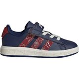 Adidas Marvel Spider-Man Grand Court JS2343 Lacivert Çocuk Spor Ayakkabı