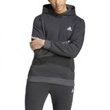 adidas Mel Erkek Siyah Kapüşonlu Sweatshirt, XL