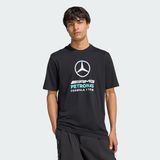 adidas MER DNA GFTEE M Erkek Kısa Kollu Tişört, black/semi mint rush, L