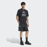 adidas Mercedes Amg Petronas Formula 1 Team Dna Erkek Siyah Şort.- - XL