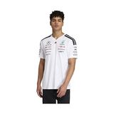 Adidas Mercedes Dr Jsy M Erkek Pilot Forması KF0160 Beyaz - 2XL