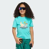 Adidas Minecraft Terrex Çocuk Tişört - 170 cm - Mavi