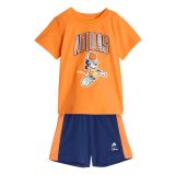 adidas Mixte bébé DİSNEY MİCKEY MOUSE T-SHIRT SET, Pure Orange/Off White, 3-6 Ay