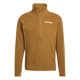 adidas Multi Essentials Full-Zip Fleece Erkek Sweatshirt Kahverengi XL