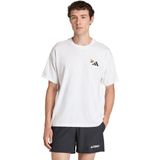 adidas Nature Yürüyüş Erkek Beyaz T-Shirt.- - M