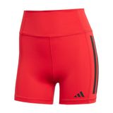 adidas Optime 3 Stripes 1/4 Kadın Tayt Kırmızı XS