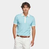 Adidas Originals All Over Trefoil Erkek Mavi Polo Tişört (KS5764) - XL
