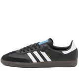 adidas Originals Erkek Samba Ve Sneaker, Çekirdek Siyah Ayakkabı Beyaz Sakız, 6 us