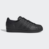 Adidas Originals FU7713 Superstar Ayakkabı Çocuklar İçin Siyah Suni Deri Hafif ve Esnek Tasarım