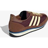 Adidas Originals IE3425 SL72 OG Deri Spor Ayakkabı Erkekler İçin Konforlu Taban Yapısı ile - Kırmızı - Sarı