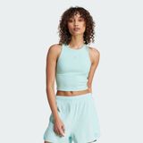 Adidas Originals JC9008 Essentials Ribbed Tank Top - M - Turkuaz