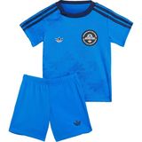 Adidas Originals JY2786 Çocuk Şort ve Tişört Takımı - Mavi - 12 Ay