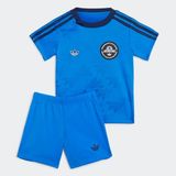Adidas Originals JY2786 Çocuk Şort ve Tişört Takımı - Mavi - 18 - 24 Ay