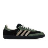 adidas Originals Kadın Samba OG Spor Ayakkabıları, Çekirdek Siyah/Alümina/Gümüş Yeşil, 40.5 EU