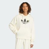 Adidas Originals KC9172 Adıdas Orıgınals x Lıberty Kapüşonlu Üst - Beyaz
