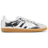 adidas Originals Samba OG Kadın Sneaker, Kırık Metalik Gümüş Beyaz, 5.5