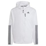 Adidas Own The Run 3 Stripes Beyaz Erkek Sweatshirt