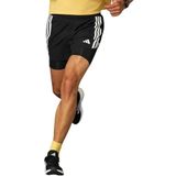 adidas Own The Run 3 Stripes Erkek Şort Siyah XS