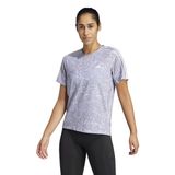 adidas Own The Run Yuvarlak Yaka Tişört, XS, JD7758, Gri, Kadın