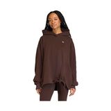 Adidas P Ess Hd Kadın Günlük Sweatshirts KC8862 Kahverengi - XL