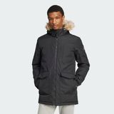 adidas PAVERIC FUR PAR Erkek Ceket IX8888 - Siyah - XL