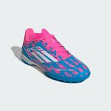 Adidas Performance IF1374 F50 League Turf Boots Kids - Mavi - Beyaz
