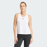Adidas Performance IS4034 Train Essentials Minimal Branding Racerback Tank Top - Beyaz - XS