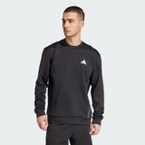 Adidas Performance JM1035 Game & Go Team Issue Bisiklet Yaka Sweatshirt - Siyah - 2XL