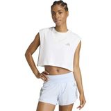 Adidas Performance KA0290 adi365 Running Essentials Crop T-Shirt - Beyaz