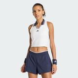 Adidas Performance KA8883 Tennıs Clımacool Crop Tank Pro - XS - Beyaz
