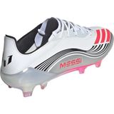 Adidas Performance Kadınlar İçin F50 Messi Elite Firm Ground Boots Beyaz Krampon 40 Numaralı Hız İçin Tasarlanmış JP5593