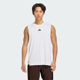Adidas Performance KD0376 D4T Primelift 3 Strıpes Tank Top - XL - Beyaz