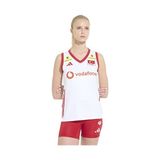 Adidas Performance KM7475 Türkiye Voleybol Milli Takımı Kadın Voleybol Forması Kırmızı - XS - Beyaz