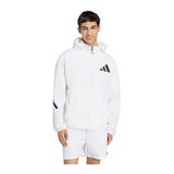 adidas Performance Z.N.E dokuma ceket, beyaz, XS erkek