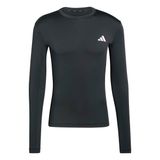 adidas Power Essentials Workout Uzun Kollu Tişört, Erkek, Siyah, 2XL