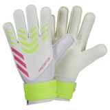 adidas Pred Gl Trn J gençler, erkek ve kız çocukları için futbol kaleci eldiveni, beden 4,5, beyaz