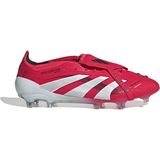 adidas Predator Elite Erkek Kırmızı Çim Saha Kramponu Kauçuk Tabanlı Yetişkin Kullanıcı İçin