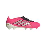adidas Predator League Katlanır Dil Sert Zemin Futbol Kramponu üniseks-yetişkin FUTBOL AYAKKABILARI (FIRM ZEMİN), Solar Turbo/Termal Krom/Çekirdek Siyah, 40 EU