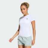 adidas PWR ESS C TEE Kadın Kısa Kollu Tişört, white, S