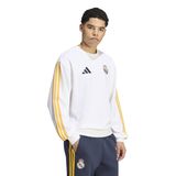 adidas Real Madrid DNA Erkek Beyaz Futbol Sweatshirt KG2952