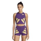 adidas Rtr Crp Tnk W T-Shirt, M, KA6124-K, Mor, Kadın