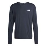 adidas Run Ess LS M Erkek Uzun Kollu Gömlek, black, M