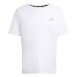 adidas Run Ess Tee M Erkek Shirt WHITE M