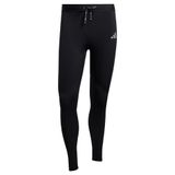 adidas Run Ess Tigh Düz Tayt, M, 5003341945, Siyah, Erkek