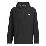 Adidas Run It Jacket Erkek Ceket/Mont, Siyah, M