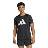 Adidas Run It Tee Erkek Tişört, Siyah, Xl