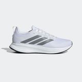adidas Runblaze M Beyaz Erkek Koşu Ayakkabısı Nefes Alabilir Yapı ve Cloudfoam Taban ile Konforlu - Beyaz - Açık Gri