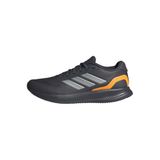 adidas RUNFALCON 5 Erkek Ayakkabı Düşük Taban (Futbol Dışı), Aurora Onix/iron met./Lucid Tangerine, 45 1/3